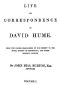 [Gutenberg 42843] • Life and Correspondence of David Hume, Volume 1 (of 2)